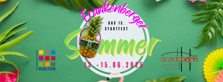 Banner Stadtfest 2025 (Facebook-Titelbilder) Stadtfest Frankenberg 2025