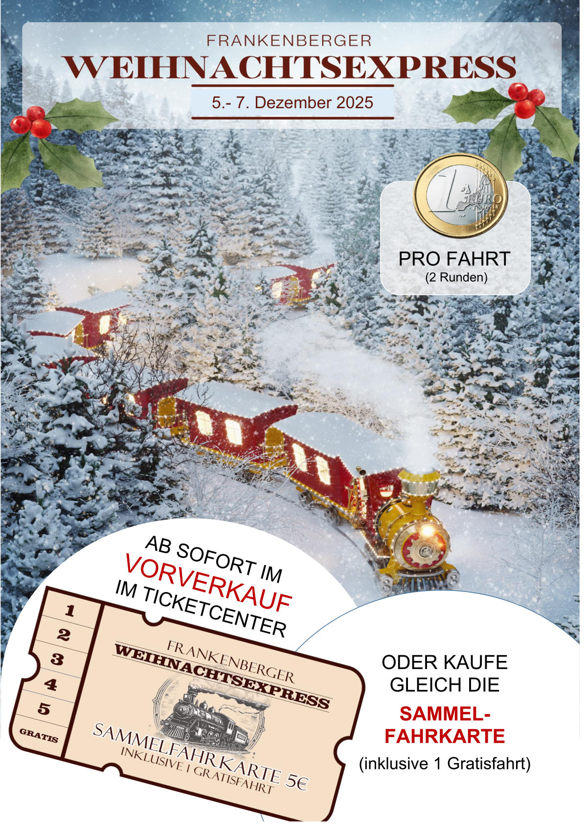 251111_weihnachtsexpress-vorverkauf_2025 Weihnachtsexpress Sammelfahrkarte